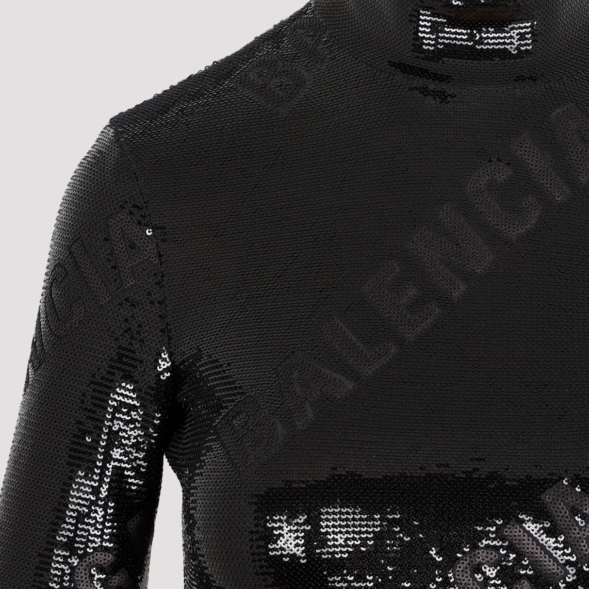 BALENCIAGA ブラックタートルネックドレス - FW23コレクション