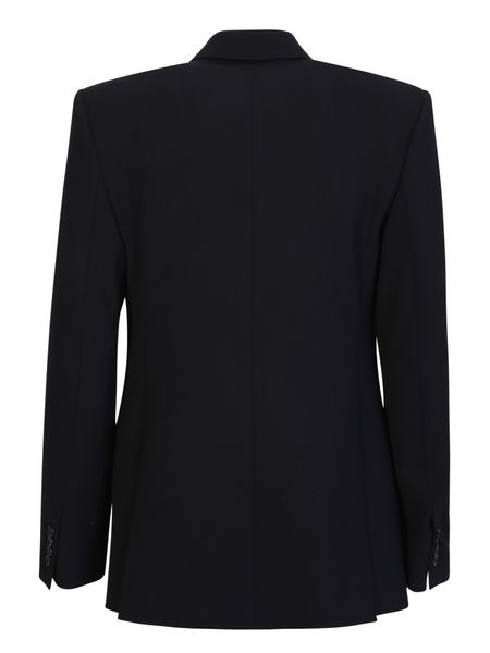 BALENCIAGA Women's Black Wool Jacket - SS23 Collection