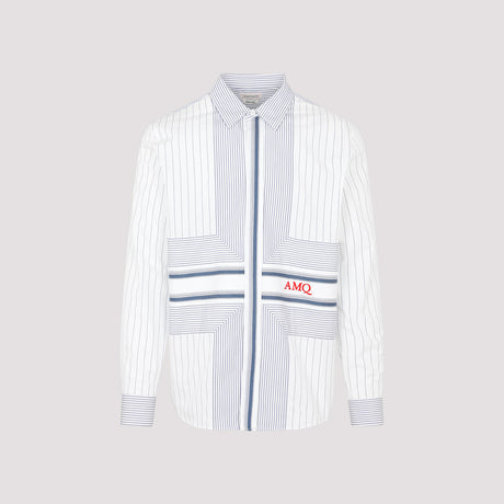 ALEXANDER MCQUEEN Timeless Cotton Button-Up Shirt for Men