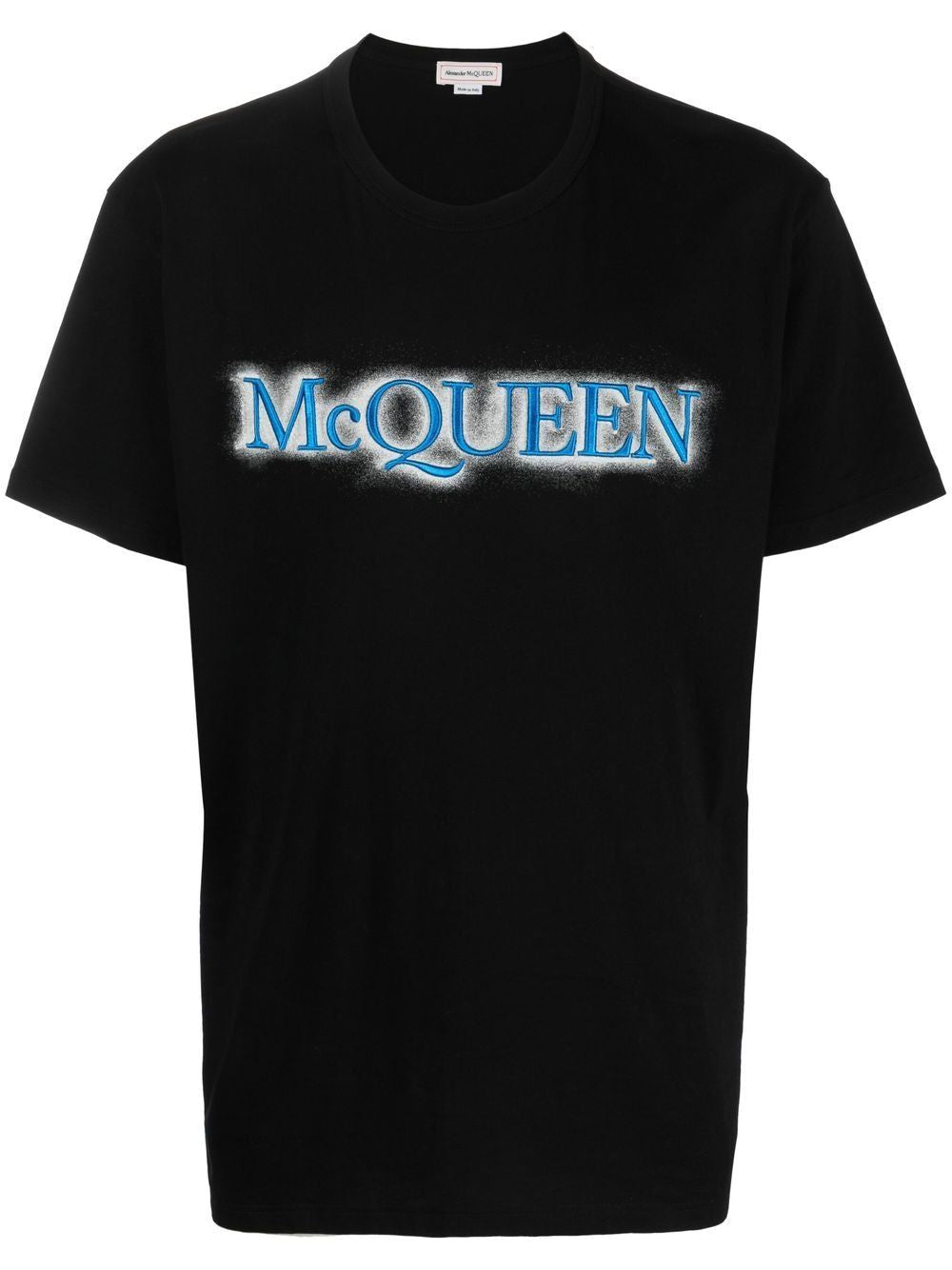 ALEXANDER MCQUEEN Men's Mini Spray Logo T-Shirt