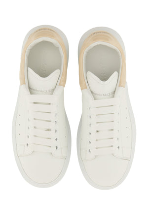 ALEXANDER MCQUEEN Elevated Leather Sneakers for Men - Classic Design