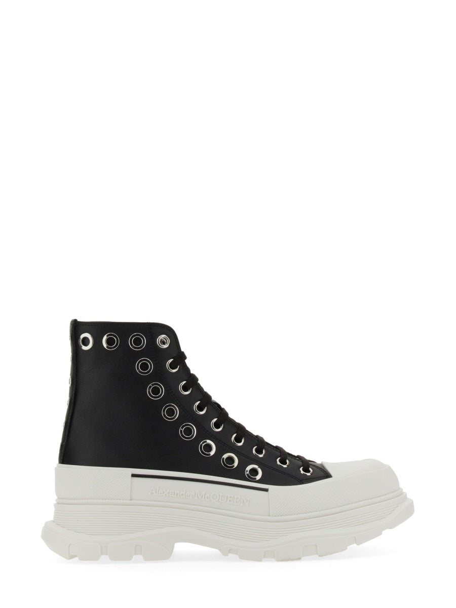 ALEXANDER MCQUEEN Joey Sneakers with Eyelets - 3.6 cm Sole Height