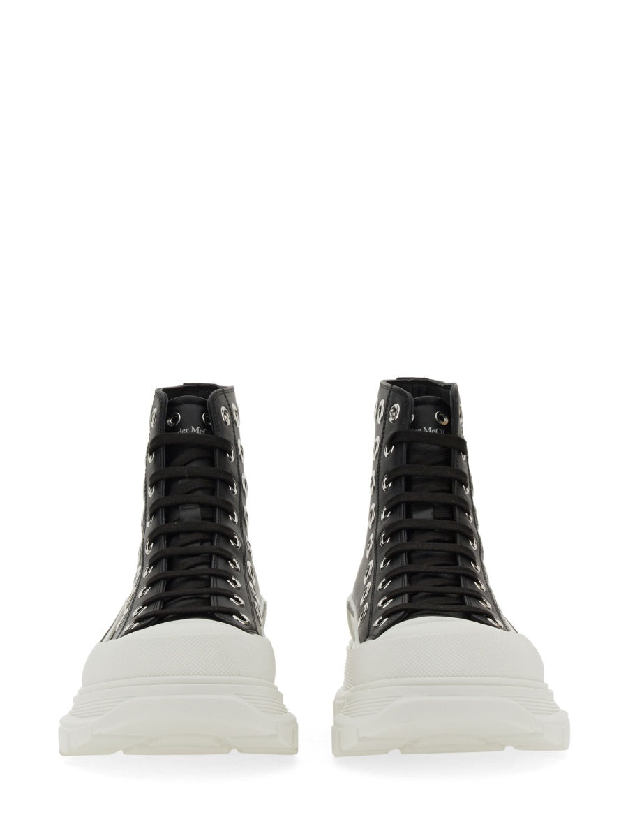 ALEXANDER MCQUEEN Joey Sneakers with Eyelets - 3.6 cm Sole Height