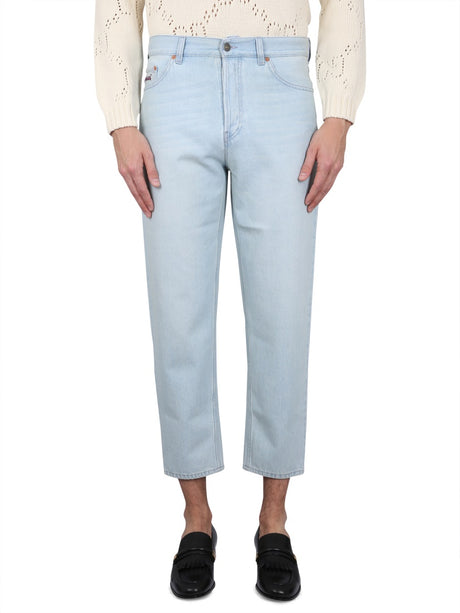 GUCCI Close-Fitting Denim Pants for Men