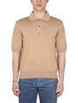 BOTTEGA VENETA Classic Cotton Polo with Button Closure