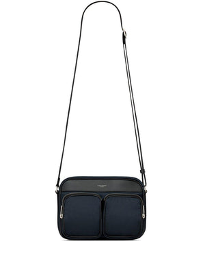 SAINT LAURENT City Leather Camera Handbag - Compact Design