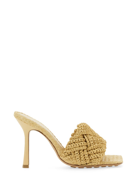 BOTTEGA VENETA Luxe Flat LIDO Sandals (Heel: 9 cm)