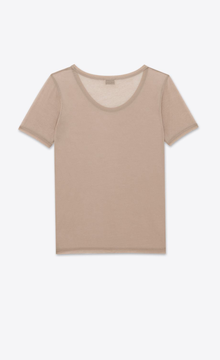 Men's Round Neck T-Shirt in Bois de Rose for SS23