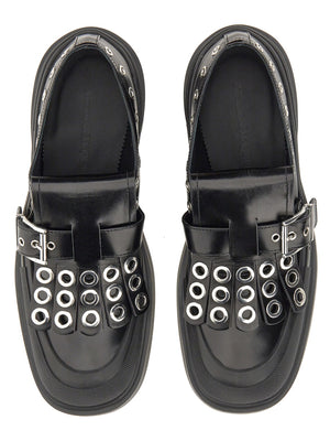 ALEXANDER MCQUEEN Studded Loafer with 4.5 cm Sole