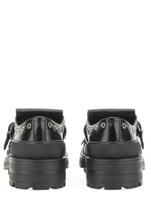 ALEXANDER MCQUEEN Studded Loafer with 4.5 cm Sole