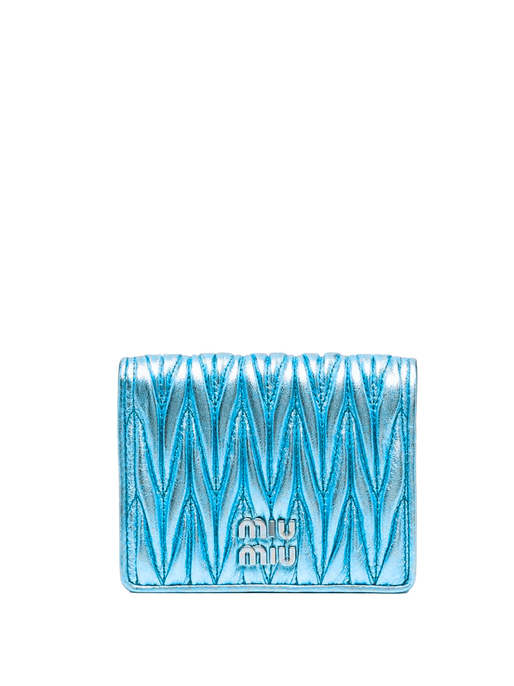 MIUMIU Classic Bi-Fold Mini Wallet with Quilted Design