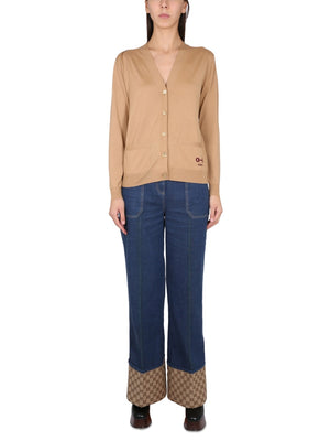 GUCCI Chic V-Neck Cardigan for Women