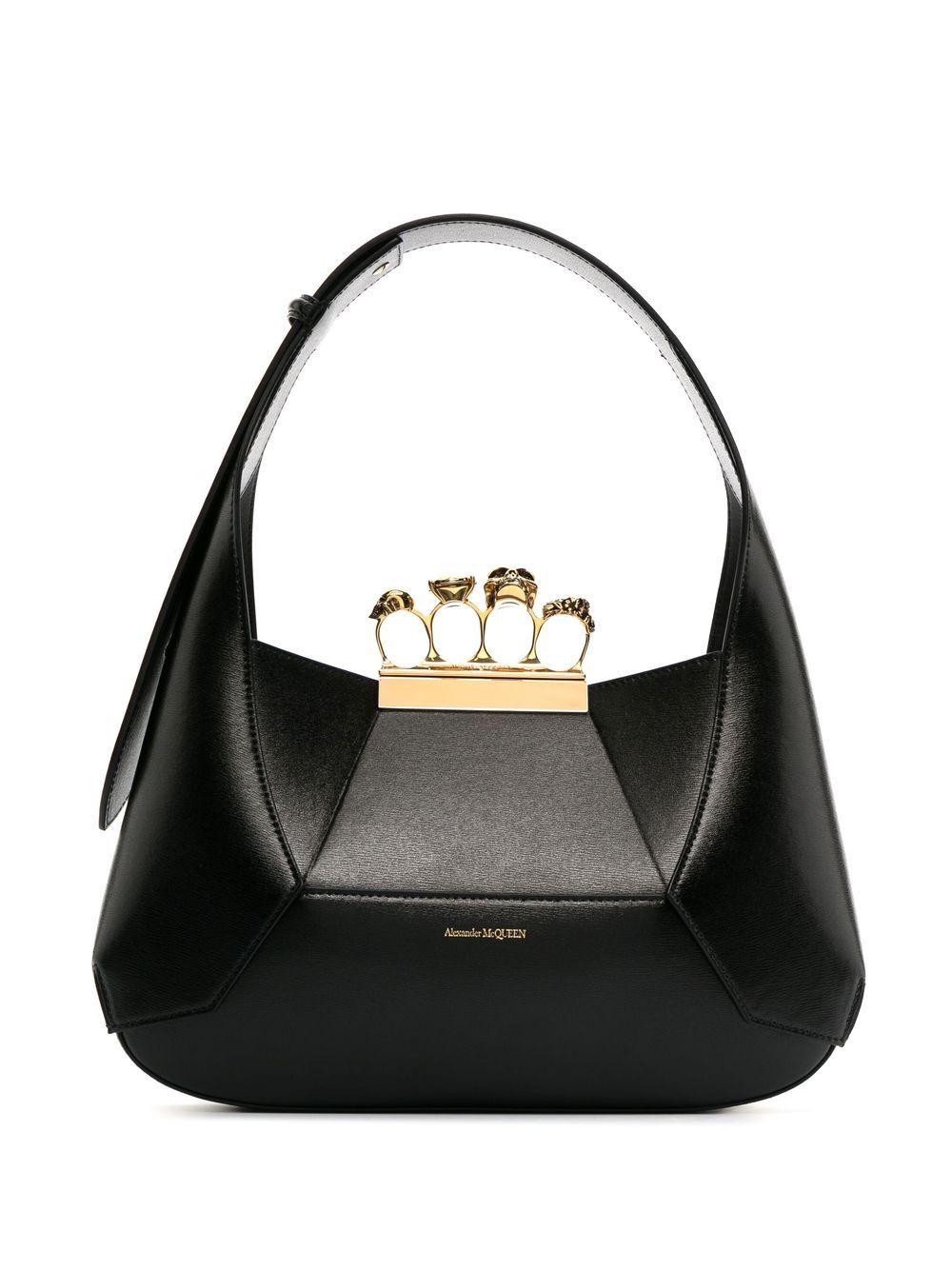 ALEXANDER MCQUEEN Jeweled Hobo Handbag