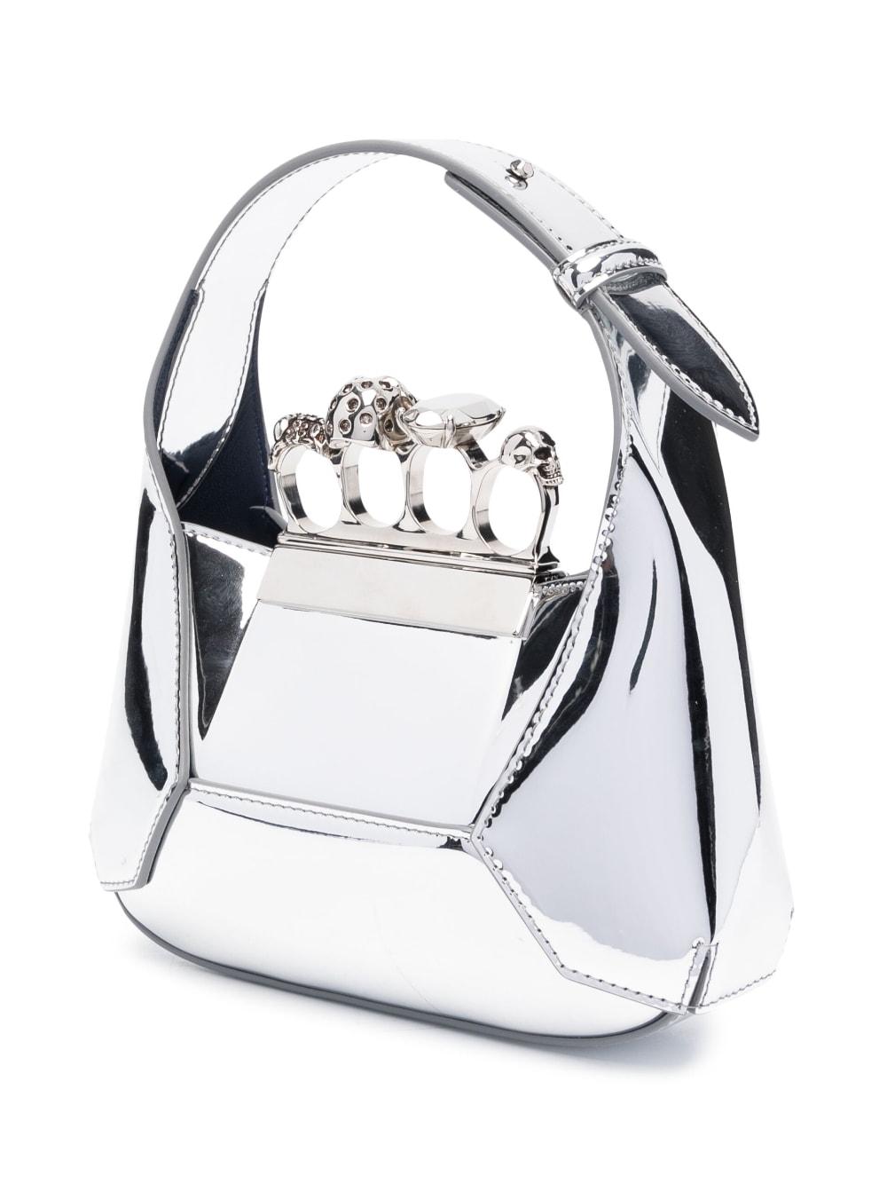 ALEXANDER MCQUEEN Mini Jewelled Hobo Handbag