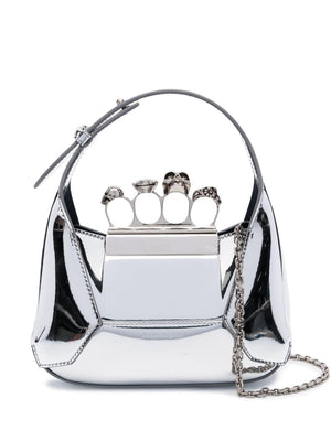 ALEXANDER MCQUEEN Mini Jewelled Hobo Handbag