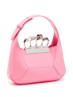 ALEXANDER MCQUEEN Jeweled Mini Hobo Handbag