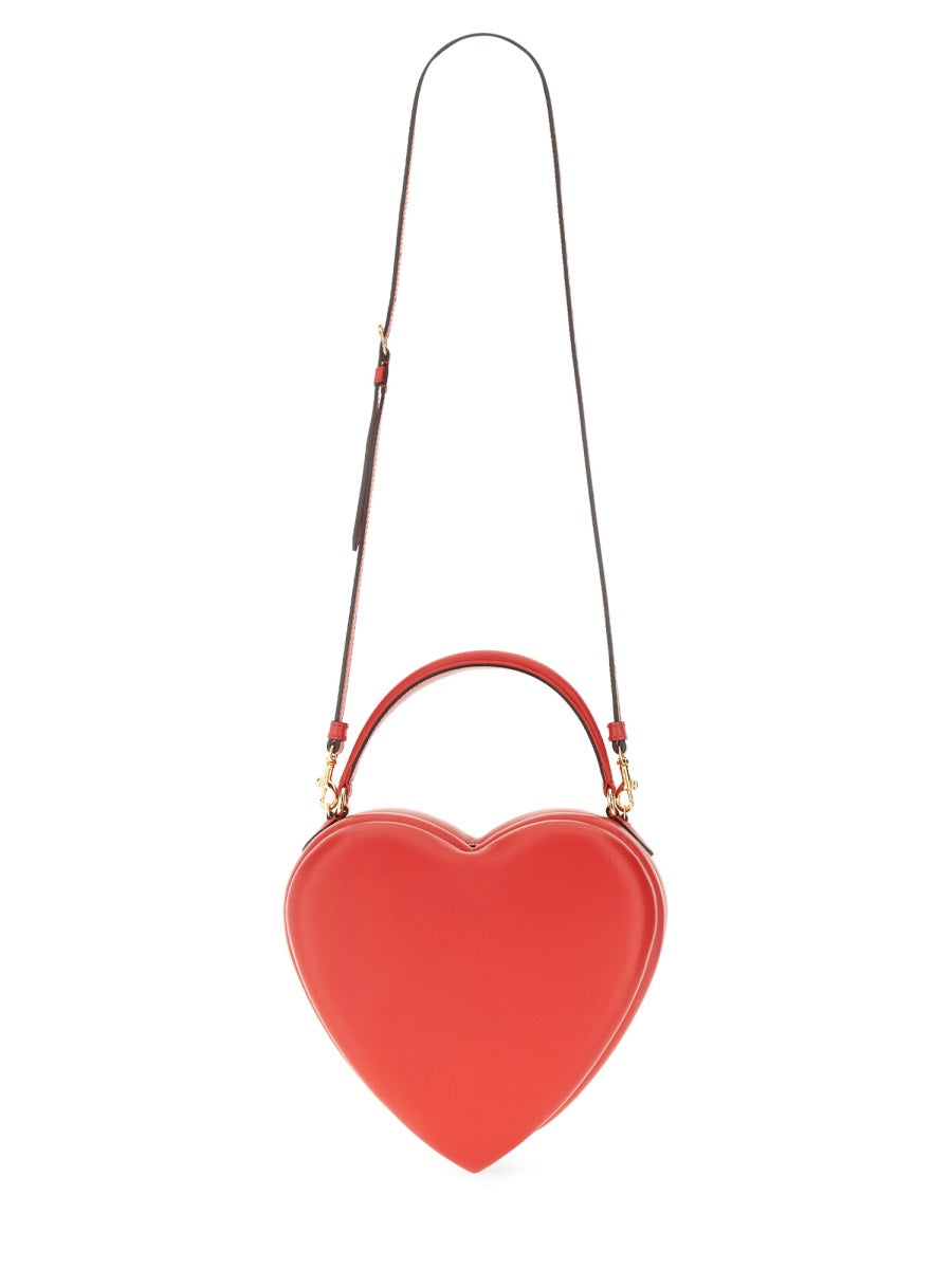 MOSCHINO COUTURE Heart Mini Crossbody Handbag