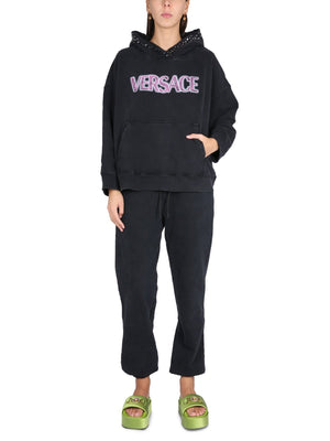 VERSACE Studded Women's Hoodie - SS23 Collection