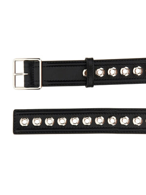 ALEXANDER MCQUEEN Medium Belt with Eyelets for Women