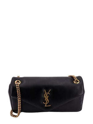 SAINT LAURENT Mini Calypso Leather Handbag