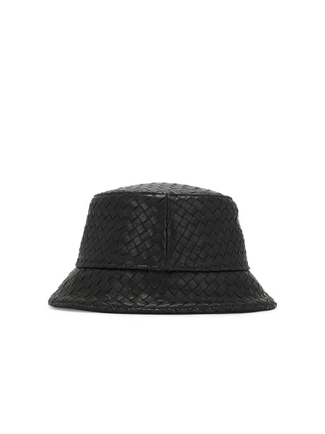 BOTTEGA VENETA Woven Leather Bucket Hat - Unisex