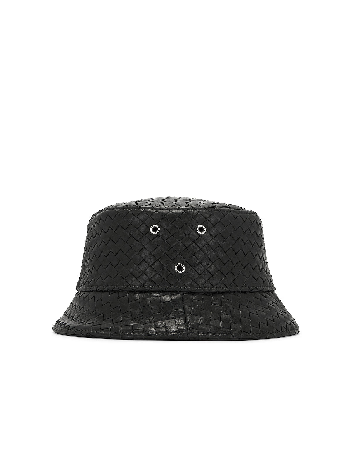 BOTTEGA VENETA Woven Leather Bucket Hat - Unisex