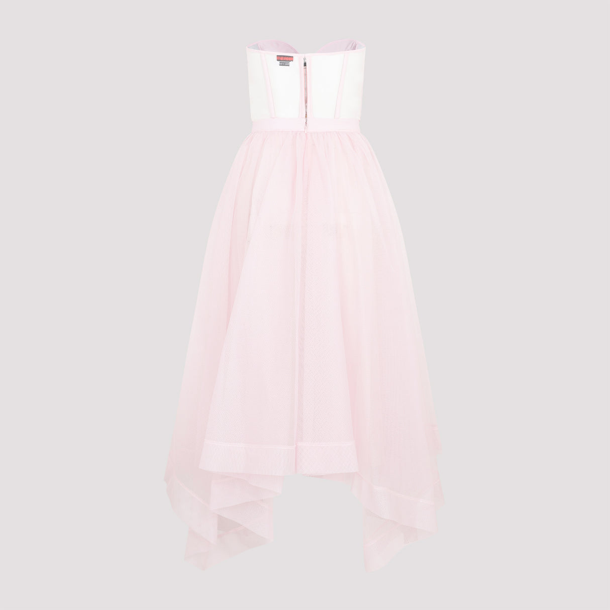 ALEXANDER MCQUEEN Alexandrine Day Dress in Pink & Purple for Women - SS23 Collection