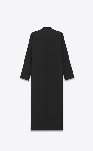 SAINT LAURENT Wool and Mohair Kaftan for Men