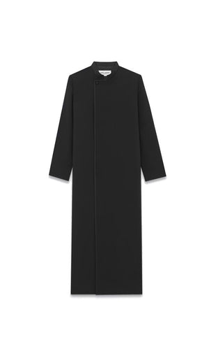 SAINT LAURENT Wool and Mohair Kaftan for Men