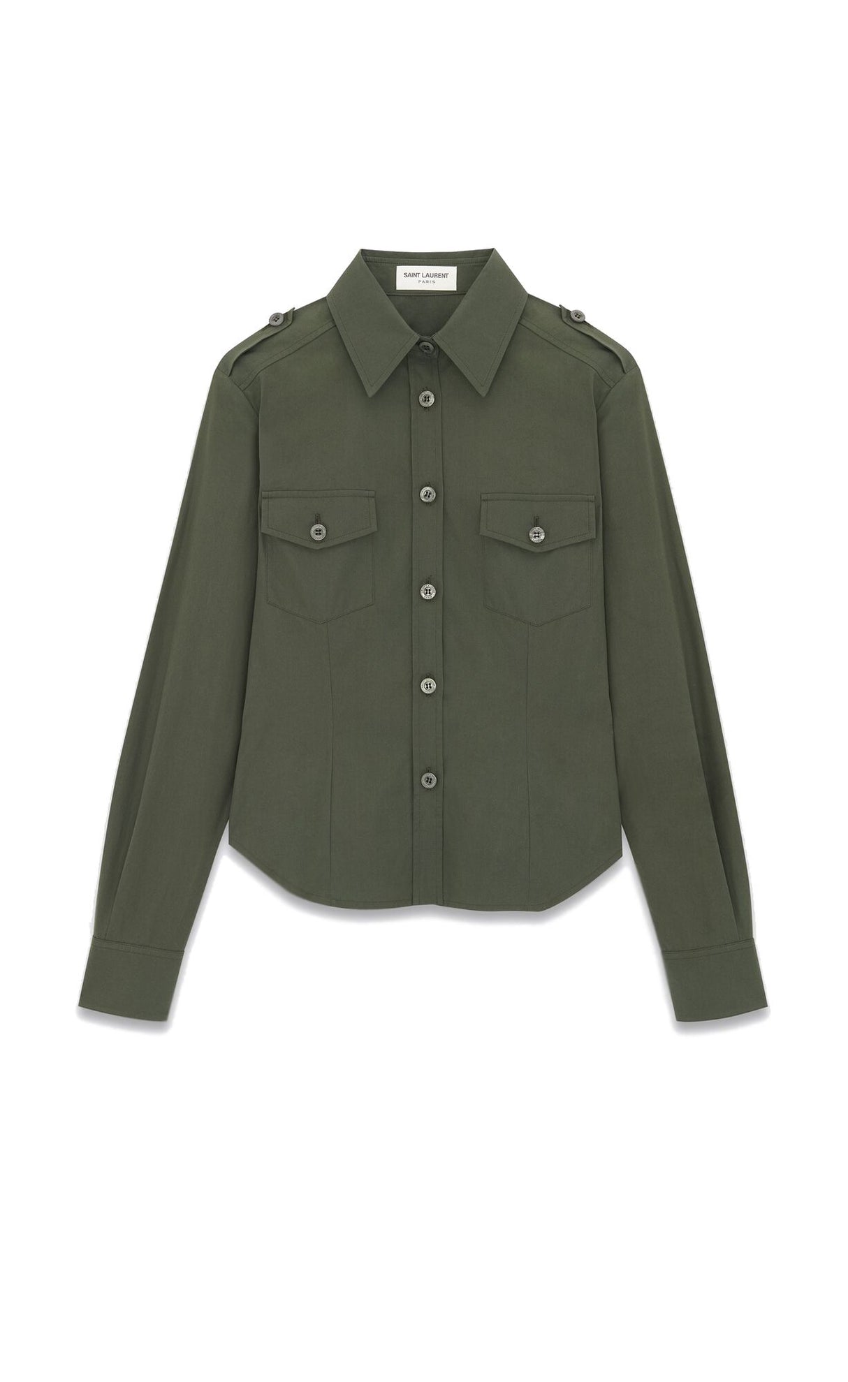 Women's Military Shirt from SS23 - SAINT LAURENT