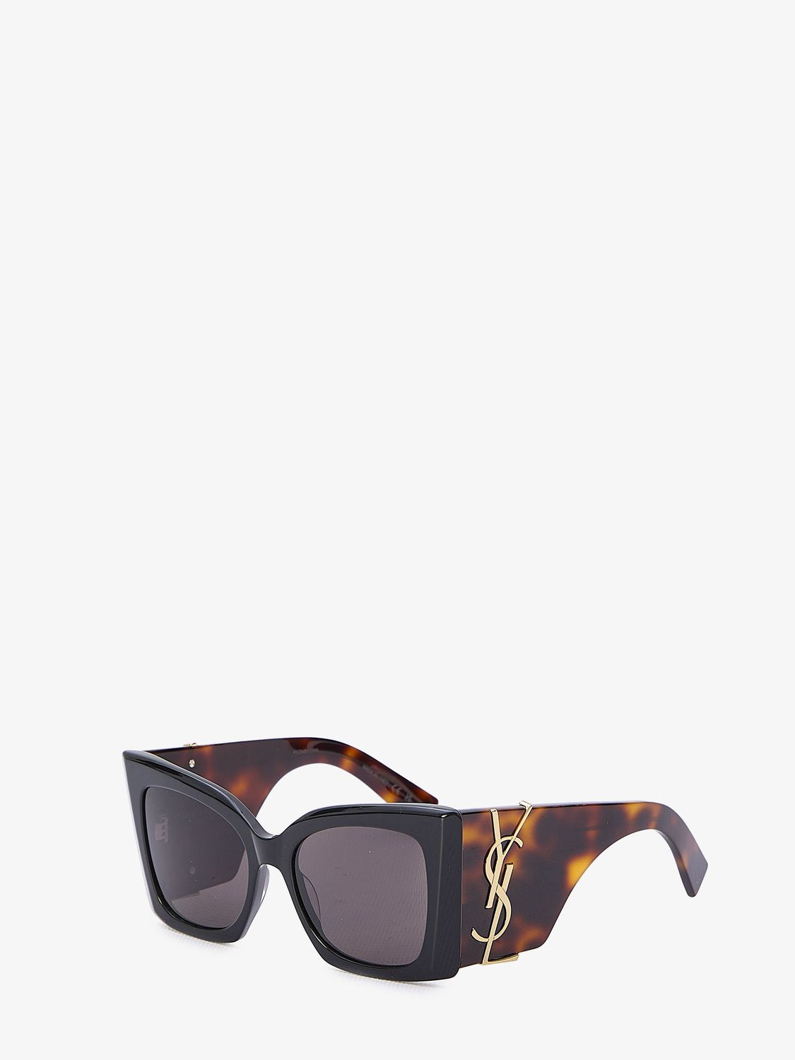 SAINT LAURENT Oversized Acetate Sunglasses with Logo-Embellished Arms