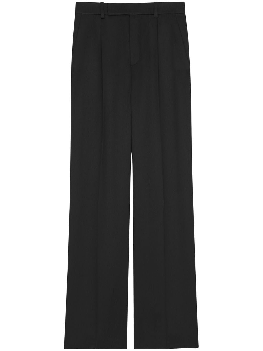 SAINT LAURENT Satin Flared Pants