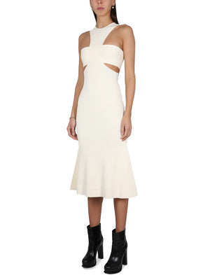 ALEXANDER McQUEEN Mini Harness Dress with Back Zipper Closure