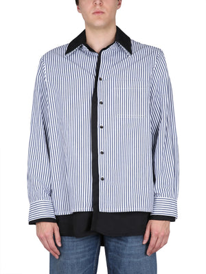 BOTTEGA VENETA Double Neck Button Closure Shirt for Men