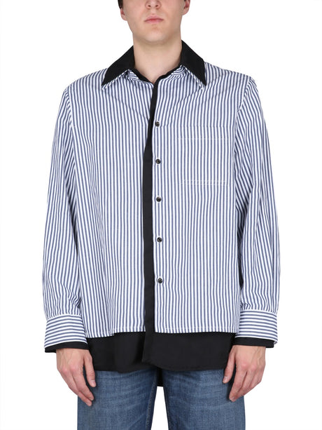 BOTTEGA VENETA Double Neck Button Closure Shirt for Men