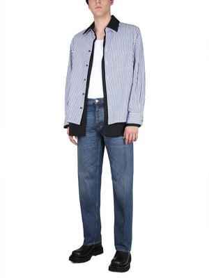 BOTTEGA VENETA Double Neck Button Closure Shirt for Men