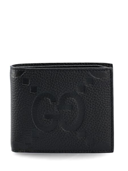 Sophisticated Gucci Logo Leather Bi-Fold Wallet