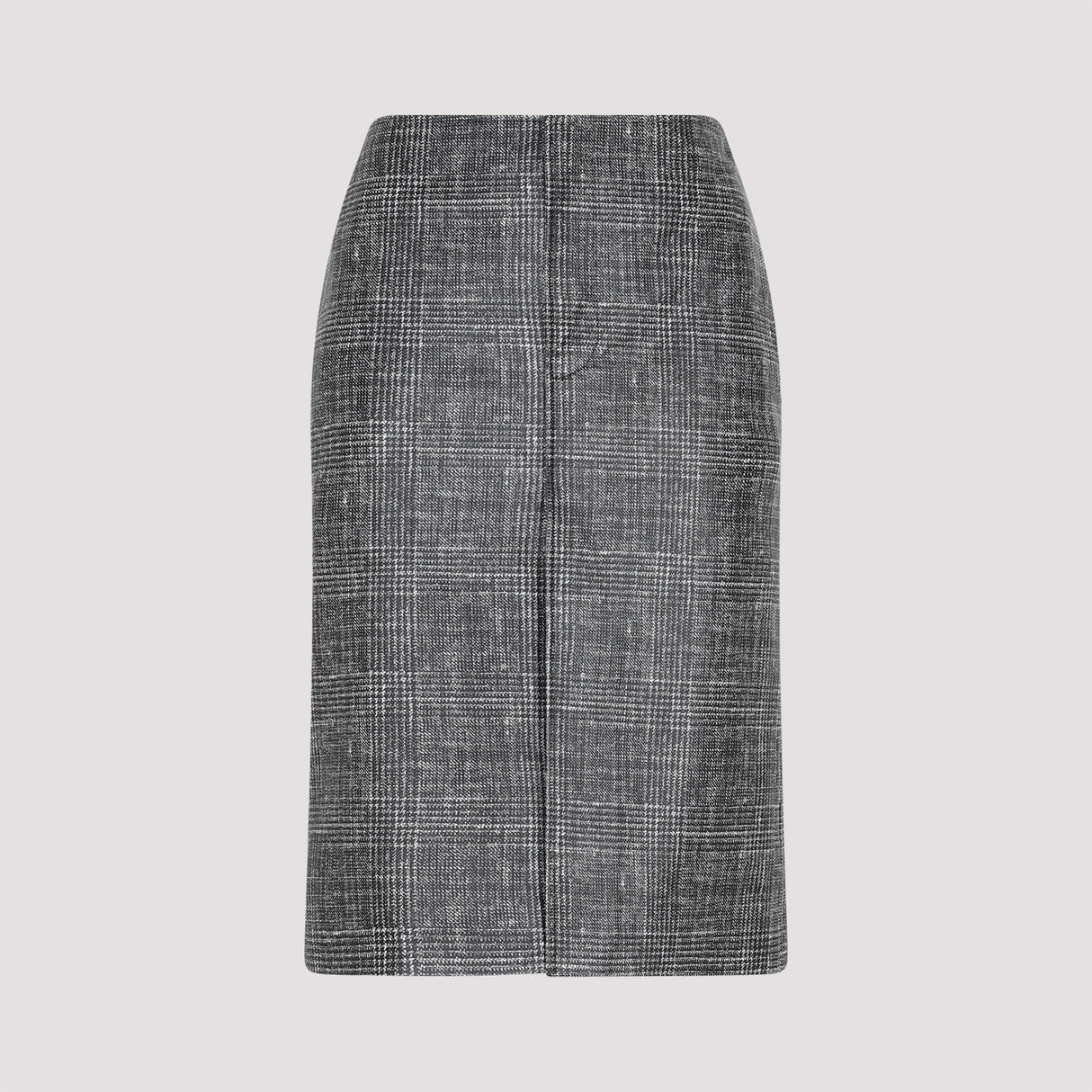 BOTTEGA VENETA Printed Leather Midi Skirt for Women