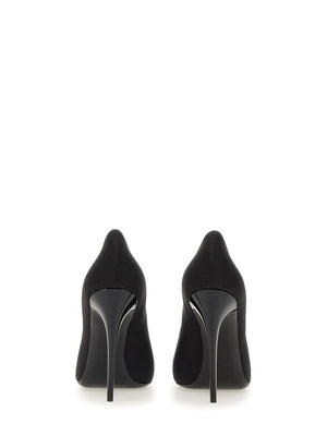 SAINT LAURENT Elevated Platform Sandals with 11 cm Heel