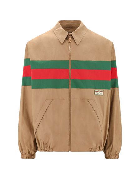 GUCCI Zippered Cotton Jacket