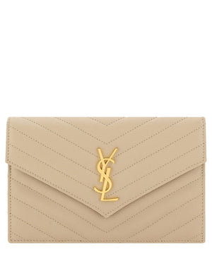 SAINT LAURENT Mini Envelope Chain Wallet - Dimensions 19x12.5x3.5cm