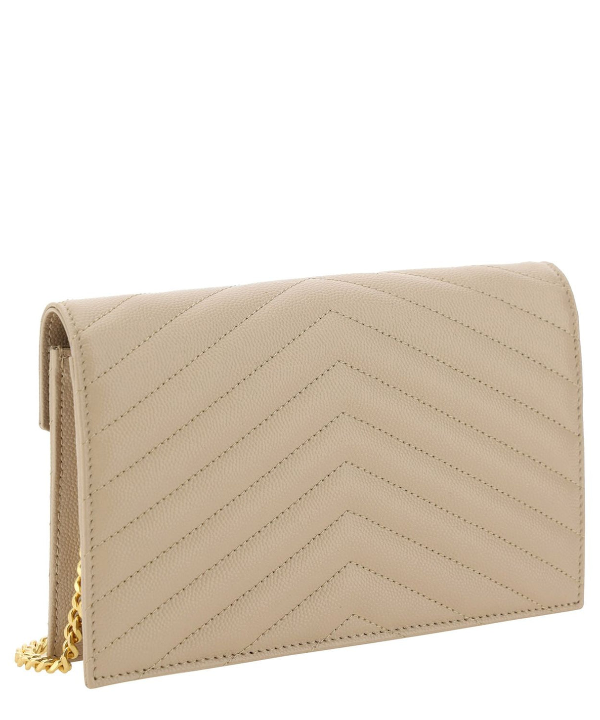 SAINT LAURENT Mini Envelope Chain Wallet - Dimensions 19x12.5x3.5cm