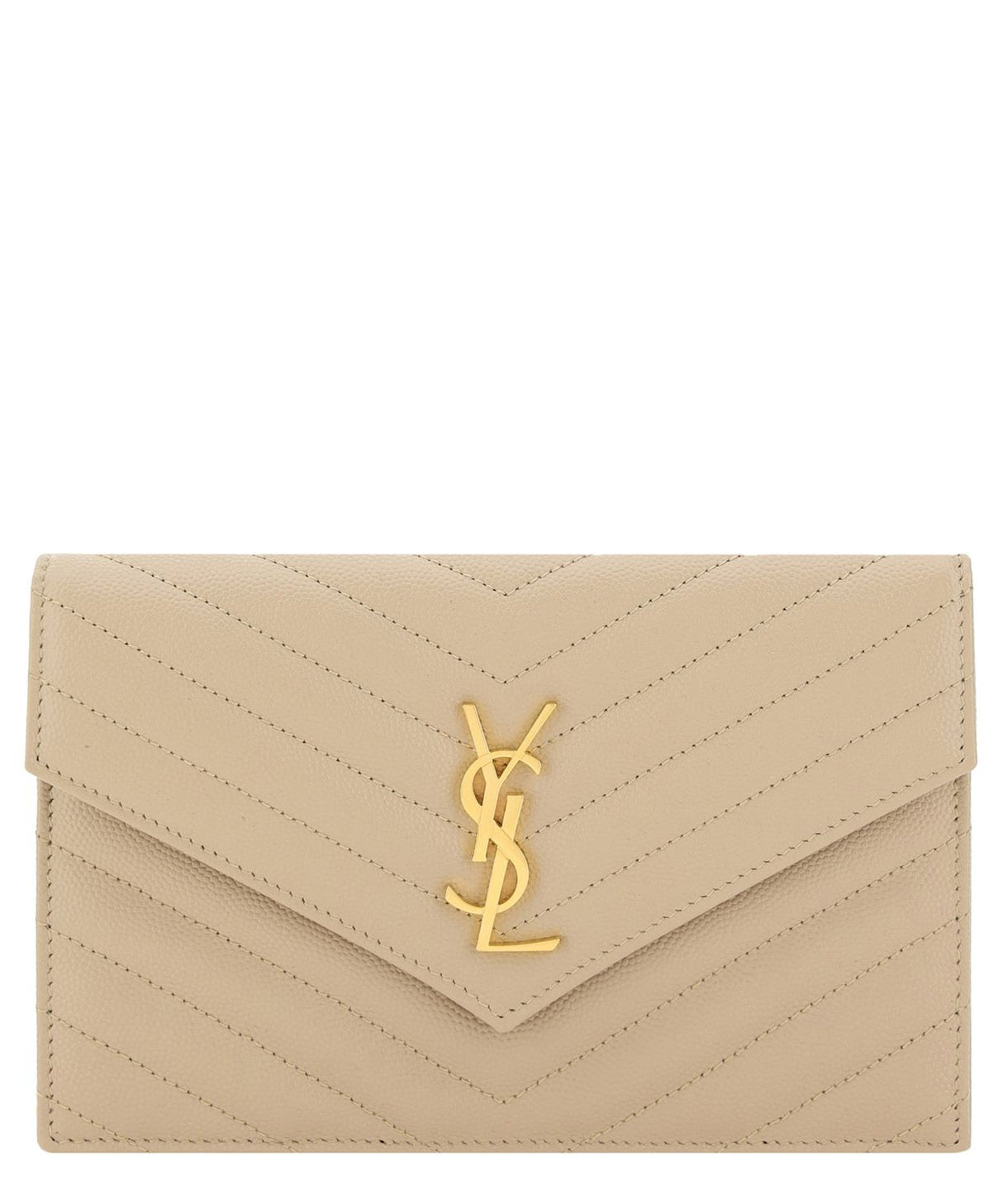 SAINT LAURENT Mini Envelope Chain Wallet - Dimensions 19x12.5x3.5cm