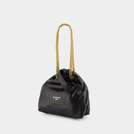 BALENCIAGA Mini Crush Tote Handbag