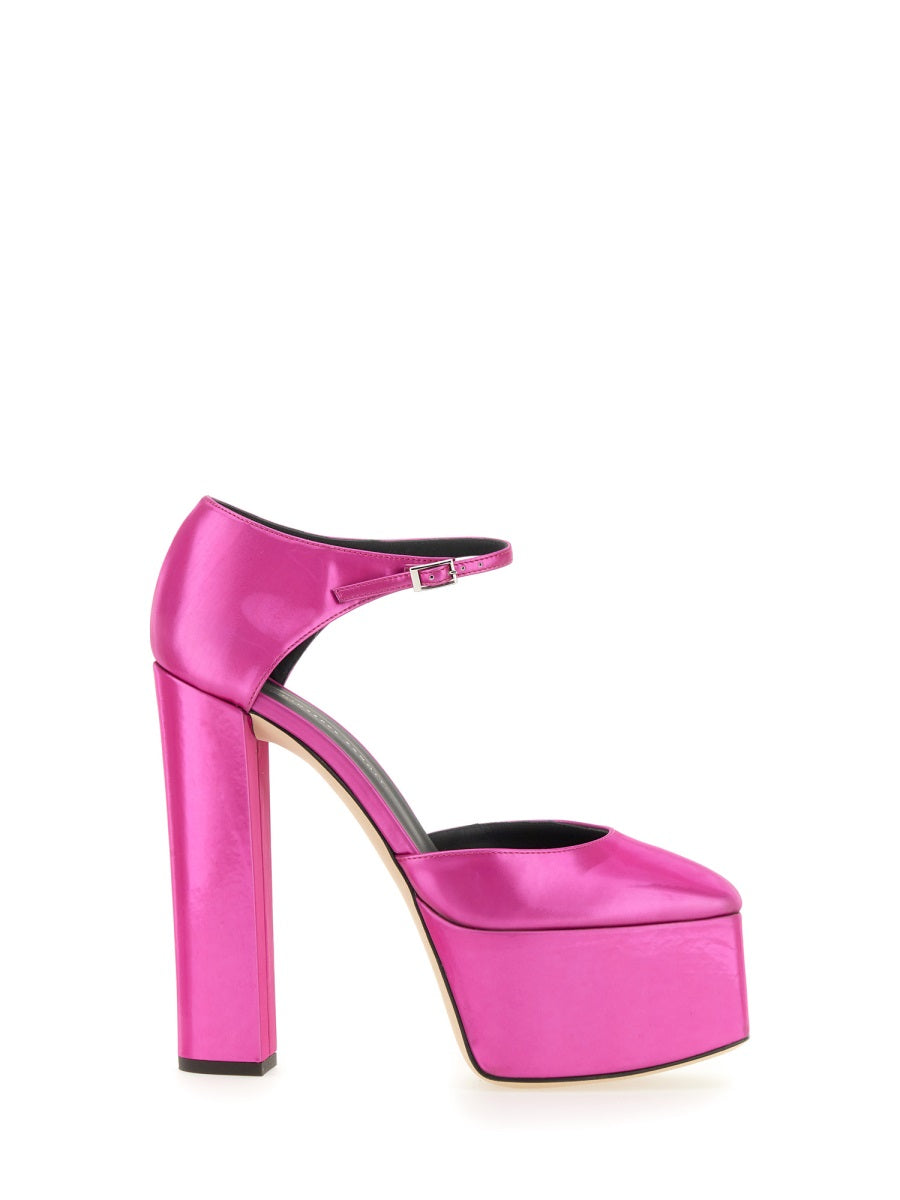 GIUSEPPE ZANOTTI Elevated Platform Sandal with 7 cm Height for Women