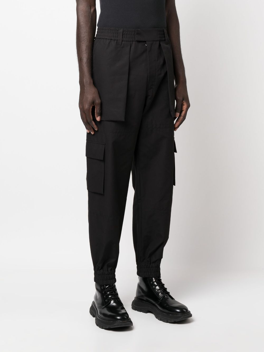 ALEXANDER MCQUEEN Organic Cotton Cargo Trousers