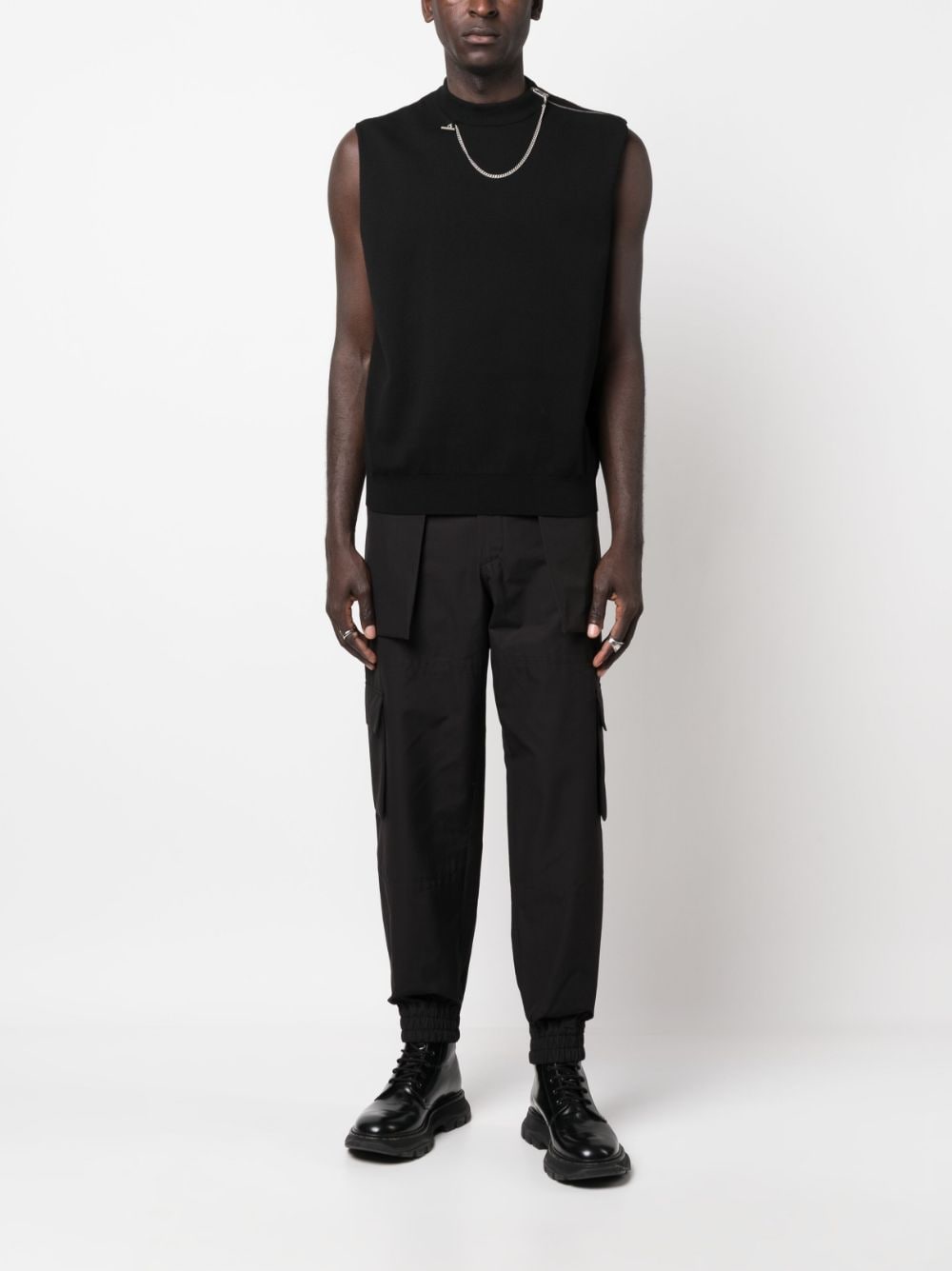 ALEXANDER MCQUEEN Organic Cotton Cargo Trousers