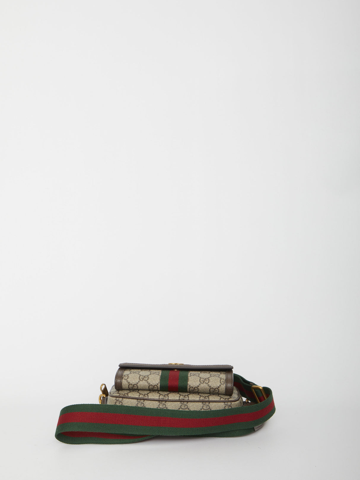 GUCCI Mini Handbag with Iconic Double G and Adjustable Strap