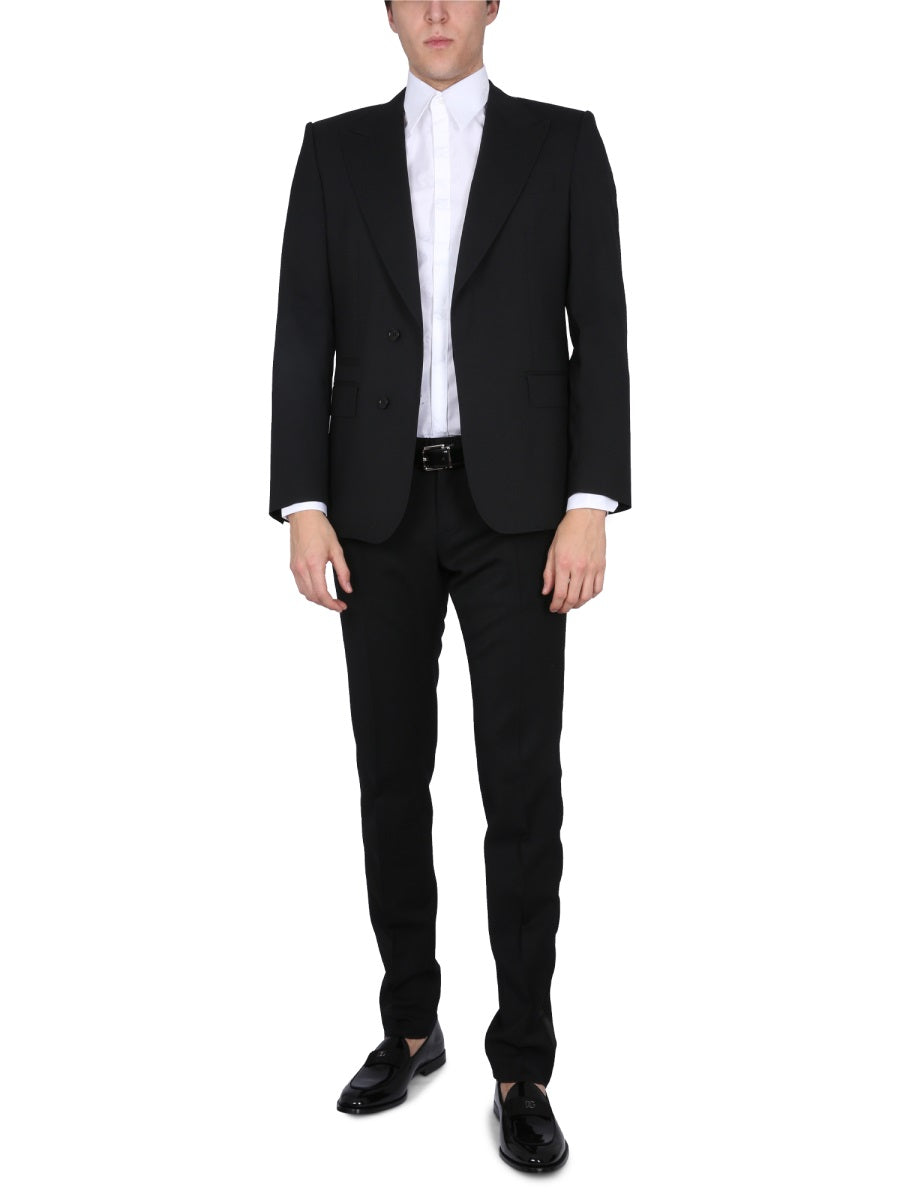 DOLCE & GABBANA Tailored Single-Breasted Jacket for Men