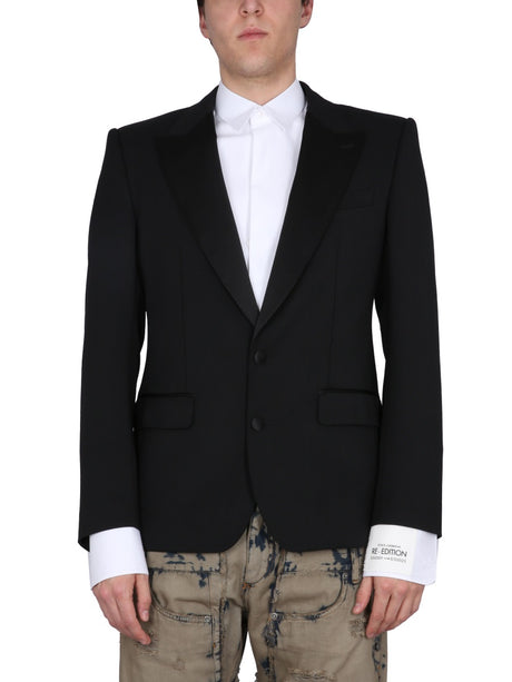 DOLCE & GABBANA Single-Breasted Jacket for Men - SS23 Collection